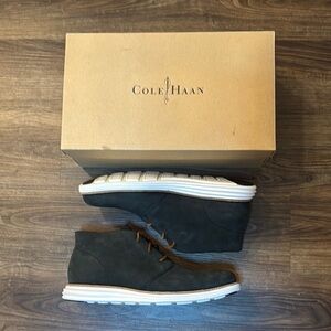 Cole Haan Black Lunargrand Chukka